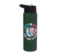 Boots Or Bows Can't Wait to Know Stainless Steel Insulated Water Bottle