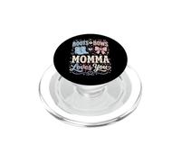 Boots Or Bows Momma Loves You PopSockets PopGrip for MagSafe