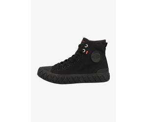 Boots Palladium Canvas Mid Noir 36