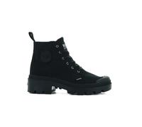 Palladium, PALLABASE TWILL, Boots female, Black, 4 UK