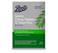 Boots Senna 7.5mg Tablets 12 Years Plus Senna Pods - 100 Tablets