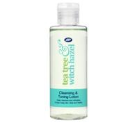 Boots Tea Tree and Witch Hazel Cleansing & Toning Lotion - Helps Keep Skin Clear and Healthy
