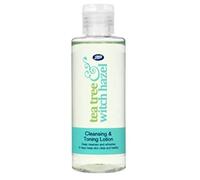 Boots Tea Tree and Witch Hazel Cleansing & Toning Lotion - Helps Keep Skin Clear and Healthy