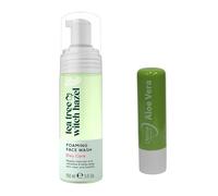 Boots Tea Tree & Witch Hazel Day care Foaming Face Wash 150ML With Free Aloe Vera Lip Balm