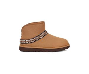 Boots UGG W CLASSIC MINI CRESCENT (CHESTNUT) Women's