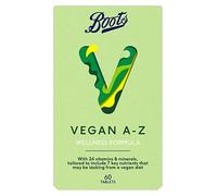 Boots Vegan A-Z Wellness Formula - 60 Tablets