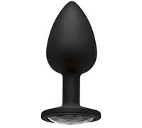 Booty Bling Butt Plug Silver Small