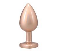 Booty Bling Metal Plug - Gold - Large