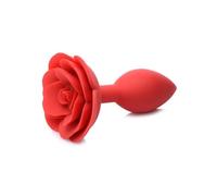 Master Series Booty Bloom Silicone Rose Anal Plug Red