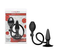CalExotics Black Booty Call Pumper Silicone Inflatable Small Anal Plug