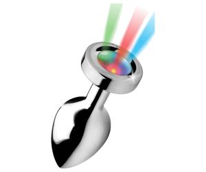 Booty Sparks - Illuminating Anal Plug - Medium (Silver)