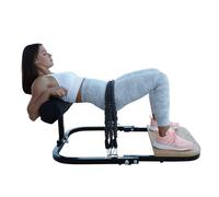 BootySprout Hip Thrust Machine for High Resistance Glute Training - Home Gym Workout - Comes with 45, 90, and 135 Lbs of Resistance - Black