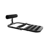 BootySprout Pro Hip Thrust Machine for High Resistance Glute Training - Home Gym Workout - Comes with Four 45-lb Resistance Bands - Foam Backrest, Neoprene Sleeve - Black