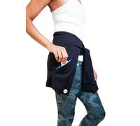 BootyWrap Modern Fanny Pack by Invisibelt - Slimming Wrap for Women with Zipped Pocket Storage to Carry Outdoor Essentials, Black, M