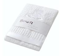Booulfi Baby Blanket Newborn Boys Girls Satin Trim White Baby Blankets Baptism Christening Baby Shawl Neutral Baby Boy Girl Receiving Blankets .Size 36x50”