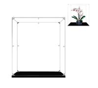BOOVAX Display Case - Acrylic Clear Collectible Display Box for Lego-Orchid-10311 - Storage Organizer - 35x30x45cm