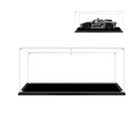 BOOVAX Display Case - Acrylic Clear Display Box for Lego 42173 - Compatible with [Koenigsegg Jesko Absolut] Model - (30x15x15cm)