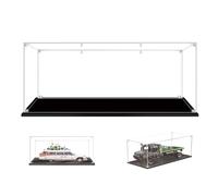 BOOVAX Display Case for Lego 10274/42129 - Acrylic Clear Collectible Display Box for [Ghostbusters-Ecto-1/Zetros-Trial-Truck] - 55x25x25cm