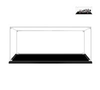 BOOVAX Display Case for Lego-10300 - Acrylic Clear Display Box for [Back to The Future Delorean] Model - 40x25x15 cm