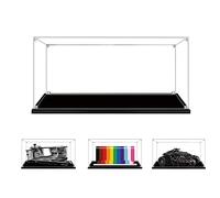 BOOVAX Display Case for Lego 40516/75324/76239/76425 - Acrylic Clear Display Box for [Everyone-is-Awesome/Dark-Trooper-Attack/Batmobile-Tumbler/Privet-Drive] - 25x15x15 cm