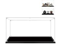 BOOVAX Display Case for Lego Helmet/ 21334 - Acrylic Clear Collectible Display Box Compatible with [3pcs Helmet/Jazz-Quartet] - 50x20x24cm