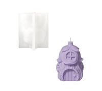 BOOWAN NICOLE Miniature Fairy House Silicone Candle Moulds,Mushroom House Candle Moulds for Candle Making