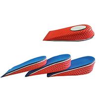 Boowhol Increase Insole, Heel Spur Insole, Invisible Memory Foam Heel Shoe Pads, Heel Protection Insoles, Multicoloured, 2 cm