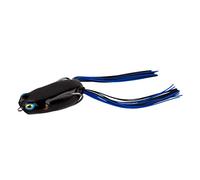 Booyah Topwater Lure Poppin Pad Crasher Jr, Night Train, 2"