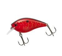 BOOYAH XCS Series Silent Square-Lip Crankbait Bass Fishing Lure, Rayburn Red, 2 3/4"