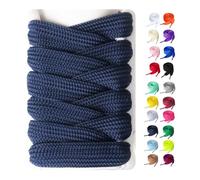 Booyckiy 2 Pairs Fat Sneakers Shoelaces 15mm Wide Athletic Shoelaces