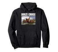 Booze Cruise 4th Of July George Washington Pullover Hoodie