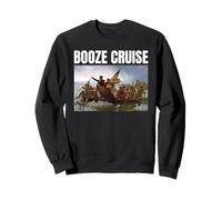 Booze Cruise 4th Of July George Washington Sweatshirt