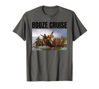 Booze Cruise 4th of July George Washington T-Shirt