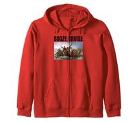 Booze Cruise 4th Of July George Washington Zip Hoodie