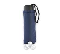 BoozeBrella Umbrella Flak 266 ml by Smuggle Mug Hidden Flask Color Choices (Navy Blue)