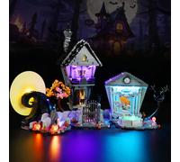 BOOZUU Light Kit for Lego-21351 Disney Tim Burton's The Nightmare Before Christmas - Compatible with Lego Ideas Disney Tim Burton's Building Set for Adults (Lights Only, No Model)