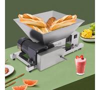 BOOZXCV 4L Electric Fruit Mill, Fruit Bread Crusher, Sugar Crusher, Stainless Steel Grape Mill,Commercial Fruit, Bread, Brown Sugar Crusher, for Wine and Cider Pressing