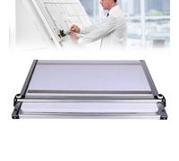 BOOZXCV A2 Magnetic Drawing Board A2 Drafting Table Set Adjustable Angle Drawing Board Easily Adjustable Drafting and Architecture Tool with Parallel Ruler for Students 60x70cm (60×45cm)