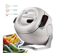 BOOZXCV Auto Cooking Wok Fried Rice Machine- Automatic Rotation,Multi-Function Stir-Fry Machine Cooker, Drum Type Stir Frying Machine for Stir Frying,Stewing,Cooking- 3 Cooking Utensils
