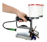 BOOZXCV Automatic Cycloid Veneer Patchwork Machine Wood Veneer Stitching Machine, with Thickness 10-100 Wires for Furniture Woodworking & Panel Joining (Double)