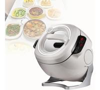 BOOZXCV Commercial Food Processor, Automatic Cooking Machine, 3D All-Round Heating, 360° Rotating, Click Smart Start, Three Speed Adjustable, for Stir Frying Stewing Cooking