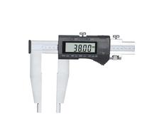 BOOZXCV Digital Caliper 0-800mm/31.5 inch Large Range Long Jaw Caliper Measuring Tool,Stainless Steel Inner/Outside Electronic Vernier Caliper Micrometer with LCD Screen