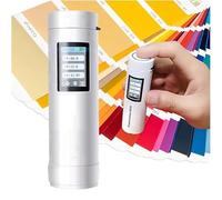 BOOZXCV Digital Colorimeter 0.05, Portable Color Meter with D/8 Integrating Sphere & AI Color Matching, 8mm Aperture Handheld Spectrophotometer for Paint, Plastic & Printing (MAX)