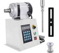 BOOZXCV Digital Control Winder Wire Winding Machine, 0-500rpm Adjustable Speed Coil Counting and Winding Machine, Automatic Winding Tool Can Wind 4 Pieces of 1.85m Enameled Wire (650W)
