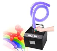 BOOZXCV Electric Air BalloonPump, Portable Electric Balloon Pump,with Battery Digital Time,Low Noise,6600mAh Battery for Long Use,for Party Events Decoration