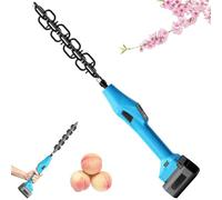BOOZXCV Electric Blossom Thinning Tool, Cordless Handheld Fruit Tree Bud & Flower Thinner with 2 Batteries, 4 Adjustable Speeds & Reversible Design, for Peach, Plum, Cherry