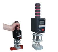 BOOZXCV Leather Hot Stamping Machine - 500W Handheld Embossing Tool with Digital Temperature Display, 0-400℃ Adjustable Control for Leather and Wood Craft Stamping Area (8 * 10cm)