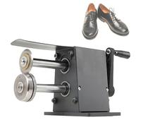 BOOZXCV Leather Machine, Stainless Steel Construction with Handle, Max Cutting Thickness 8mm, Ideal for Shoe Making and Craft Projects