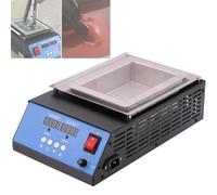 BOOZXCV Solder Pot, 1000W Lead-Titanium, 5.7kg Capacity, Adjustable Temperature 30-400℃, Melts Tin in 25 Minutes, Ideal for Welding and Soldering