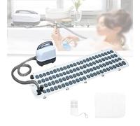 BOOZXCV Ultra-Relaxing Home Surf Massage Bath Mat, Full Body Spa Machine with 6-Speed Adjustment, Bathtub Mat with Inflatable Pillow